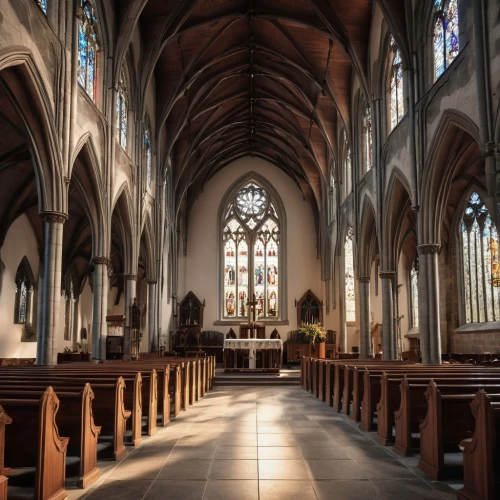 presbytery,transept,interior view,interior,choir,sanctuary,the interior,nave,chancel,pcusa,christ chapel,altar,episcopalianism,st mary's cathedral,chapel,ecclesiatical,ecclesiastical,kerk,pews,gesu,Photography,General,Realistic