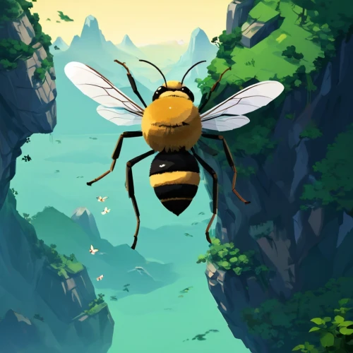 drone bee,bee,bombyx,eega,wild bee,metabee,giant bumblebee hover fly,bumblebee fly,vespula,drawing bee,bee friend,beefier,waspy,butterflyer,eastern wood-bee,bombycillidae,gray sandy bee,registerfly,boultbee,honey bee,Unique,3D,Low Poly