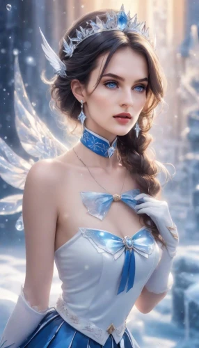 ice queen,white rose snow queen,the snow queen,blue enchantress,ice princess,fairy queen,fantasy woman,snow white,celtic woman,fairy tale character,fantasy picture,cinderella,fantasy girl,enchanting,faerie,yuanji,fantasy art,the sea maid,suit of the snow maiden,margairaz,Photography,Natural