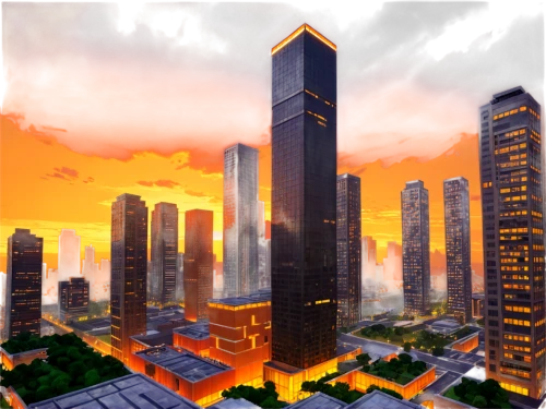 highrises,high rises,skyscrapers,skyscraping,business district,megapolis,tall buildings,simcity,city skyline,cybercity,city blocks,city buildings,megacities,city scape,cybertown,urbanworld,skyboxes,city in flames,dusk background,cityview,Unique,Pixel,Pixel 03