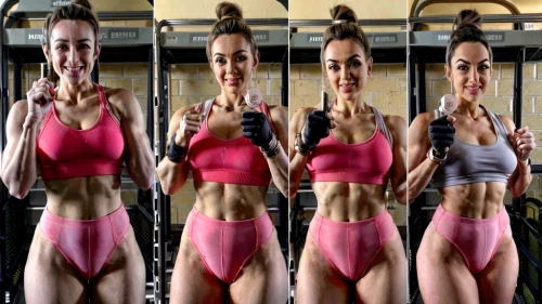 obliques,dumbbells,midsections,gym girl,toning,abdominals,muscle woman,body building,muscularity,pair of dumbbells,snu,weights,fitnes,physiques,leanness,gymnures,quads,upper body,clenbuterol,hydroxycut