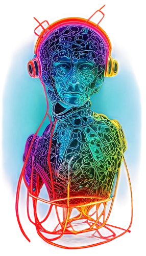 wireman,computer art,brainwaves,binaural,digiart,gyron,computer tomography,neon body painting,computer graphic,cybernetically,vestibular,computational,wire sculpture,3d man,uv,electro,cyberspace,cybernetic,hyperstimulation,light drawing,Art,Artistic Painting,Artistic Painting 20