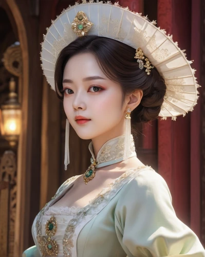 hanbok,noblewoman,victorian lady,ao dai,qiong,xiuqiong,hanqiong,geiko,qianwen,daiyu,yingjie,oriental princess,daqian,jingqian,hyang,xiaomei,yangmei,hanfu,sanxia,jinling,Photography,General,Realistic