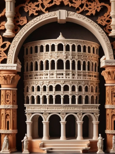 roman coliseum,terracotta,siena,italy colosseum,pisa,verona,romanesque,castagnetti,rotunno,duomo,baptistery,bologna,coliseum,bramante,san galgano,apolloni,colosseo,sanminiatelli,ferrara,castparts,Unique,Paper Cuts,Paper Cuts 04