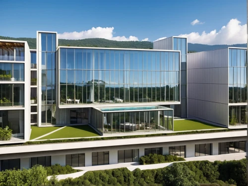 glass facade,embl,glass building,glass facades,technopark,modern architecture,revit,modern building,office building,3d rendering,residencial,phototherapeutics,penthouses,ecolab,biotechnology research institute,modern office,condominia,office buildings,tequendama,glass wall,Photography,General,Realistic