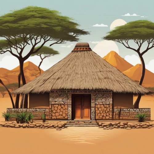 traditional house,samburu,thatched,thatched roof,viminacium,straw hut,isiolo,tsavo,laikipia,conservancies,thatched cottage,kalahari,sossusvlei,longhouse,huts,marsabit,namib rand,namib,desert background,ancient house,Unique,Design,Logo Design