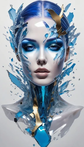 blue painting,fashion vector,blue enchantress,image manipulation,rankin,crystallize,hyaluronic,fluidity,mermaid vectors,peptides,bluebottle,ice queen,naiad,photoshop manipulation,cryosurgery,world digital painting,fractalius,digiart,azzurro,cerulean,Conceptual Art,Daily,Daily 21