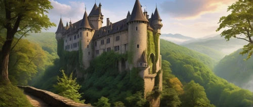 hogwarts,nargothrond,fairy tale castle,fairytale castle,gondolin,diagon,rivendell,knight's castle,castledawson,medieval castle,riftwar,fantasy picture,castle of the corvin,fantasy landscape,beleriand,castletroy,castle,castlelike,triwizard,mugglenet,Conceptual Art,Fantasy,Fantasy 08