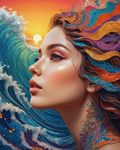 ocean waves,mermaid background,amphitrite,sirena,sirene,tidal wave,the wind from the sea,rainbow waves,japanese waves,waves,water waves,ocean,siren,world digital painting,mermaid vectors,ocean background,colorful background,colorful water,japanese wave,coral swirl,Photography,General,Commercial