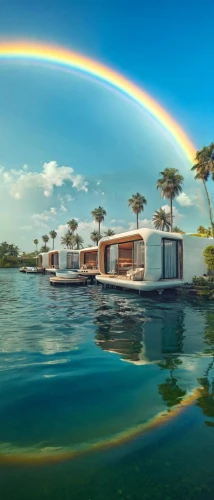 houseboat,houseboats,floating huts,house by the water,cube stilt houses,florida home,floating island,electrohome,rainbow bridge,house with lake,island suspended,floating islands,idyllic,floating over lake,over water bungalow,beautiful home,dreamhouse,over water bungalows,mobile home,cube house