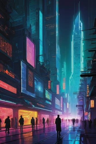 cybercity,cyberpunk,cityscape,cybertown,cyberscene,futuristic landscape,shinjuku,metropolis,colorful city,shanghai,cyberworld,cyberport,dystopian,bladerunner,futuristic,cyberia,cityzen,fantasy city,microdistrict,synth,Illustration,Retro,Retro 15