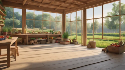 sunroom,japanese-style room,home landscape,wooden windows,3d rendering,wooden sauna,breakfast room,kitchen design,sketchup,homebuilding,wooden floor,home interior,conservatories,daylighting,beautiful home,wooden house,wooden beams,summer cottage,wooden decking,modern kitchen interior,Photography,General,Natural