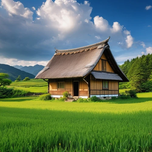 japan landscape,ricefield,rice field,beautiful japan,rice fields,yamada's rice fields,magome,the rice field,home landscape,asian architecture,paddy field,japanese background,ricefields,landscape background,japon,grass roof,rice paddies,japanese culture,rice plantation,green landscape,Photography,General,Realistic