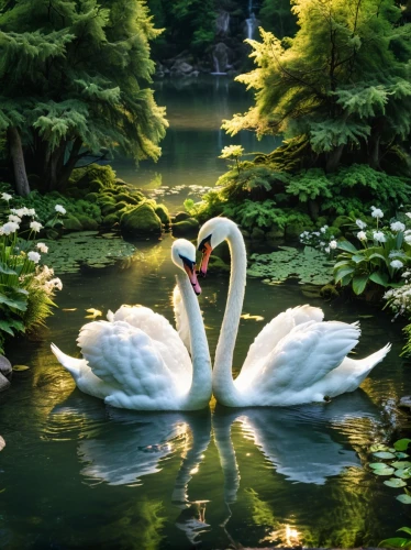 swan pair,swan lake,canadian swans,swans,white swan,baby swans,swan,swan family,cisne,swanning,young swans,trumpeter swans,constellation swan,swan on the lake,swansong,trumpet of the swan,mourning swan,swanee,flamingo couple,romantic scene,Photography,General,Realistic