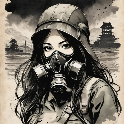 respirator,respirators,pollution mask,gas mask,poison gas,chernovol,pollution,postapocalyptic,cbrn,contaminants,hazmat,the pollution,polluted,chemical plant,cbrne,contagion,decontaminate,fukushima,post apocalyptic,decontaminated,Illustration,Paper based,Paper Based 30