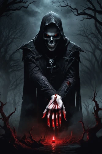 grimm reaper,grim reaper,dark art,reaper,necromancer,shadowgate,moonsorrow,perdition,possessor,darkling,occultist,death god,deadman,vampiro,darklord,reapers,malefic,tenebrous,undeath,sabbat,Conceptual Art,Fantasy,Fantasy 34