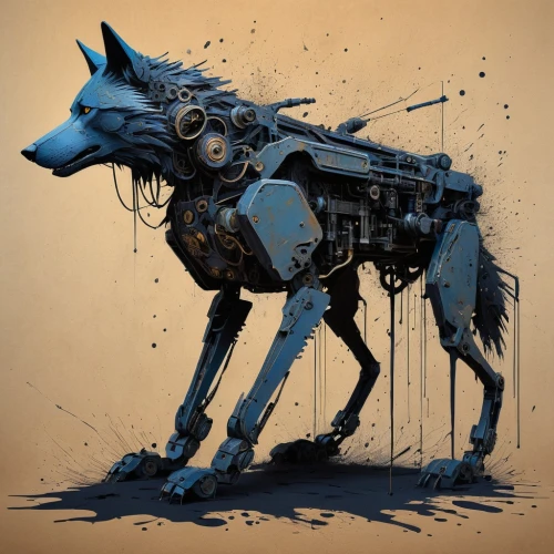 onager,warhorse,armored animal,electric donkey,alpha horse,foxhound,besiege,jackal,dogfighter,mechanized,coyote,hawken,constellation centaur,horsecar,dogcatcher,horsedrawn,vintage horse,cyberdog,sled dog,quadruped,Conceptual Art,Sci-Fi,Sci-Fi 01
