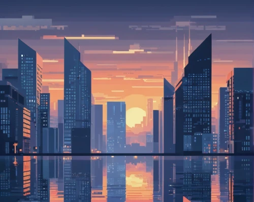 cityscape,dubai,doha,city skyline,skyscrapers,dusk background,tokyo city,dhabi,evening city,manama,cybercity,dubai marina,metropolis,futuristic landscape,dubia,shinjuku,cityzen,skyline,dusk,skyscraper,Unique,Pixel,Pixel 01