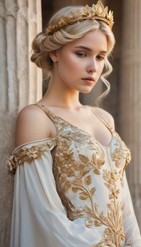 pizzo,courtly,bridal dress,bridal gown,headpieces,bridal jewelry,wedding dresses,poppaea,neoclassic,bodices,grecian,noblewoman,gold filigree,ancient costume,noblewomen,rosaline,cuirasses,diadems,hippolyta,headpiece,Conceptual Art,Fantasy,Fantasy 23