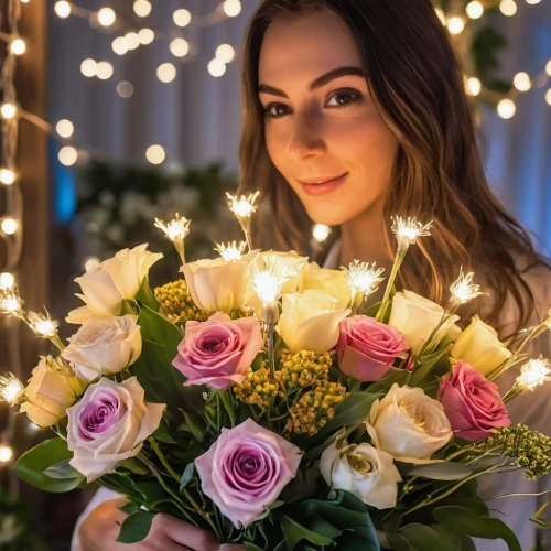 beautiful girl with flowers,holding flowers,floral arrangement,wedding flowers,girl in flowers,bouquets,flower arrangement,with a bouquet of flowers,flower arrangement lying,artificial flowers,flower arranging,with roses,valentyna,cut flowers,the bride's bouquet,bouquet of flowers,bridal bouquet,lyzz flowers,floral greeting,flower bouquet,Photography,General,Realistic