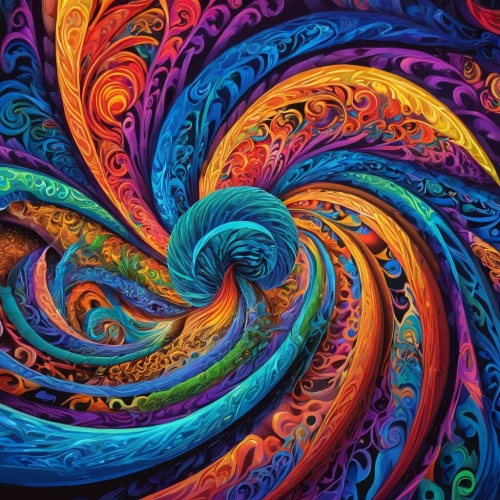 colorful spiral,swirled,coral swirl,swirls,swirly,spiral background,fractals art,swirling,paisley digital background,kaleidoscape,fractal art,chameleon abstract,spiral art,swirl,kaleidoscopic,abstract multicolor,spiral pattern,spirals,kaleidoscope art,mandala loops,Illustration,Realistic Fantasy,Realistic Fantasy 39