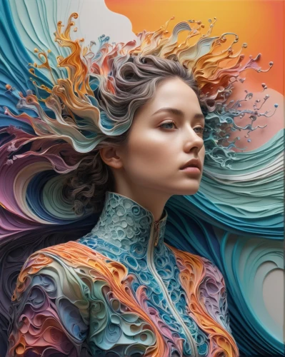 fluidity,fractals art,colorful spiral,coral swirl,bodypainting,colorist,peacock,artist color,vibrantly,colourist,colori,fairy peacock,body painting,harmony of color,polychromy,colorists,swirling,vibrance,sirena,coloration,Photography,Fashion Photography,Fashion Photography 25