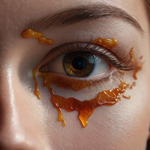 applying make-up,eyes makeup,concealer,natural cosmetics,trucco,hyperrealism,jalebi,eyedrops,caramelized,oil cosmetic,curcumin,syrups,concentrate,retouching,women's eyes,wimperis,photorealist,syrupy,drippings,blepharoplasty,Photography,General,Natural