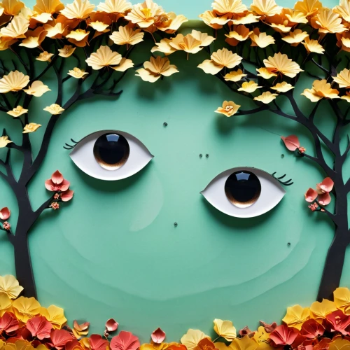 autumn icon,autumn background,leaf background,leota,tree face,kodama,girl in a wreath,dryad,round autumn frame,halloween vector character,autumn cupcake,cherimoya,linden blossom,amination,spring leaf background,janmashtami,leafcutter,girl with tree,background ivy,autumn frame,Unique,Paper Cuts,Paper Cuts 03