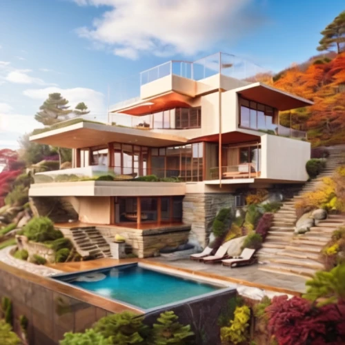 luxury property,modern house,house by the water,dreamhouse,landscape design sydney,dunes house,beautiful home,luxury home,landscape designers sydney,pool house,modern architecture,holiday villa,landscaped,tropical house,fallingwater,luxury real estate,3d rendering,mid century house,house with lake,fresnaye