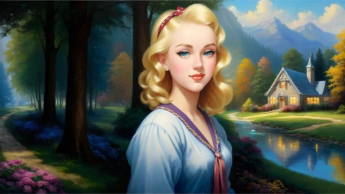 dorthy,fantasy picture,landscape background,fairy tale character,galadriel,the blonde in the river,children's background,fantasy portrait,portrait background,fairyland,jessamine,blonde woman,fantasy art,cartoon video game background,world digital painting,background image,principessa,fairy tale,rivendell,eilonwy