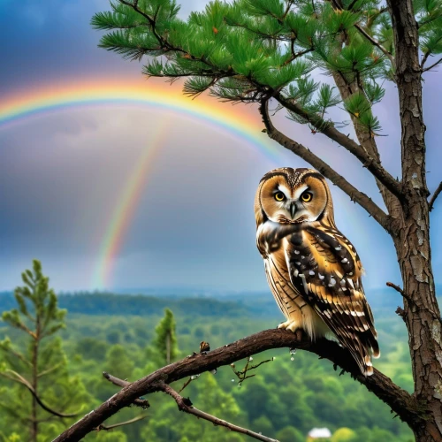 owl nature,eurasia eagle owl,eurasian eagle-owl,little owl,eagle owl,european eagle owl,owl background,siberian owl,kawaii owl,small owl,spotted eagle owl,owl art,rainbow background,spotted wood owl,spotted-brown wood owl,owlet,owl,large owl,owls,brown owl,Photography,General,Realistic
