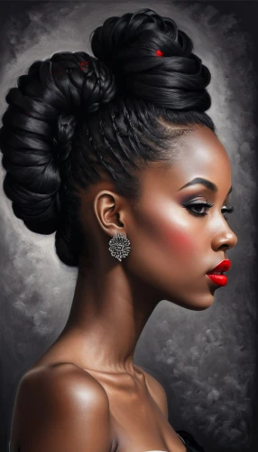 african woman,african american woman,afroasiatic,africaine,chignon,beautiful african american women,liberian,nigeria woman,afro american,black woman,avlon,airbrushed,airbrush,braid african,afrocentrism,colorism,afrocentric,world digital painting,goude,africana,Conceptual Art,Daily,Daily 22