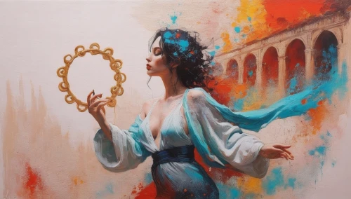 vettriano,celestina,promethea,sorrentino,transistor,italian painter,domergue,conjuror,feustel,girl with a wheel,meticulous painting,oil painting on canvas,lucretia,tosca,conjurer,struzan,overpainting,flamenco,heatherley,torchbearer,Illustration,Paper based,Paper Based 19