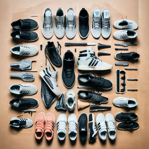 summer flat lay,sneakers,flat lay,athletic shoes,shoes,holding shoes,organized,sport shoes,shoe cabinet,sports shoes,organised,organization,vans,active footwear,plimer,men's shoes,plimsoll,used shoes,men shoes,footwear,Unique,Design,Knolling