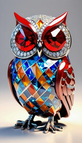 plaid owl,owl background,owl,boobook owl,owl art,glass yard ornament,hoo,kawaii owl,ornamental bird,an ornamental bird,bubo,3d model,kakiemon,owl pattern,pysanka,phoenix rooster,otus,christmas owl,patung garuda,benfica,Unique,3D,3D Character