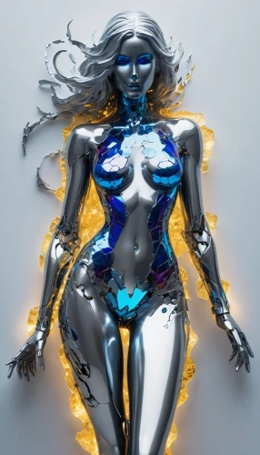 neon body painting,cortana,dazzler,blue enchantress,bluefire,bodypainting,bodypaint,cyberstar,body painting,electro,hologram,sapphire,cybernetic,mystique,3d figure,tron,humanoid,metron,gynoid,transhuman,Conceptual Art,Fantasy,Fantasy 02