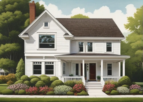 new england style house,houses clipart,house painting,house drawing,victorian house,hovnanian,two story house,garden elevation,country cottage,exterior decoration,home landscape,gambrel,white picket fence,townhome,mansard,house shape,summer cottage,clapboards,country house,residential house,Illustration,Black and White,Black and White 09