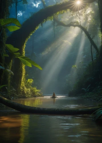 fairy forest,fantasy picture,tropical forest,amazonia,fairytale forest,rainforests,holy forest,forest landscape,fantasy landscape,rain forest,foggy forest,forest of dreams,forest glade,enchanted forest,rainforest,germany forest,god rays,disneynature,dagobah,swamps,Photography,General,Natural