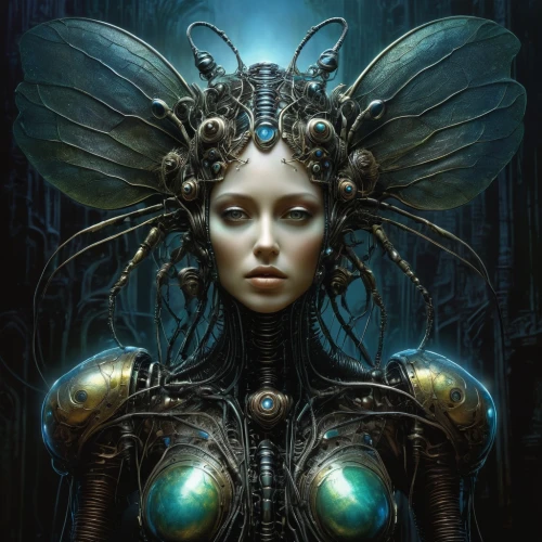 cyberangels,biomechanical,cybernetically,transhuman,cybernetic,mechana,humanoid,cybernetics,insectoid,sci fiction illustration,cyberia,transhumanism,automaton,savickas,mechanoid,fantasy art,planescape,faerie,viveros,cyborgs,Illustration,Realistic Fantasy,Realistic Fantasy 08