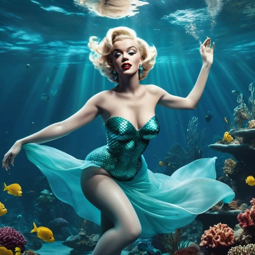 underwater background,the sea maid,marilyn monroe,amphitrite,marylin monroe,marylin,photo session in the aquatic studio,under the sea,underwater,believe in mermaids,let's be mermaids,under the water,merfolk,under water,under sea,pin-up model,mermaid background,underwater world,aquaria,pin-up girl,Photography,Artistic Photography,Artistic Photography 03