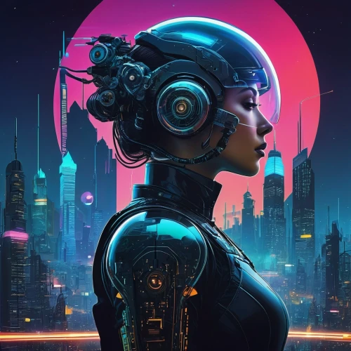 cyberpunk,cyberpunks,cyberia,synth,neuromancer,afrofuturism,cybernetic,scifi,futuristic,cyberdog,cyber,echo,cyberangels,synthetic,cyberian,cyborg,sci - fi,cybercity,cybernetically,dystopia,Conceptual Art,Sci-Fi,Sci-Fi 25