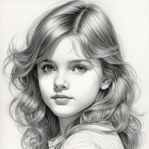 girl portrait,girl drawing,pencil drawings,young girl,pencil drawing,graphite,behenna,portrait of a girl,pencil art,charcoal pencil,little girl,liesel,kommuna,disegno,charcoal drawing,mystical portrait of a girl,kids illustration,vintage drawing,krita,cosette,Illustration,Black and White,Black and White 06