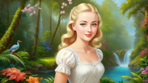 fairy tale character,the blonde in the river,galadriel,faires,eilonwy,thumbelina,fairyland,dorthy,fantasy picture,ninfa,amazonica,fairy queen,elsa,fairy world,princess sofia,cinderella,tinkerbell,faerie,principessa,fairy forest