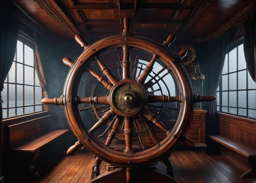 ship's wheel,ships wheel,windlass,wheelhouse,spinning wheel,bearing compass,engine room,paddlewheel,magnetic compass,gyrocompass,cog wheel,wooden wheel,ironsides,capstans,centrifugal,shipboard,cogwheel,navigators,wheel,transom,Photography,Artistic Photography,Artistic Photography 11