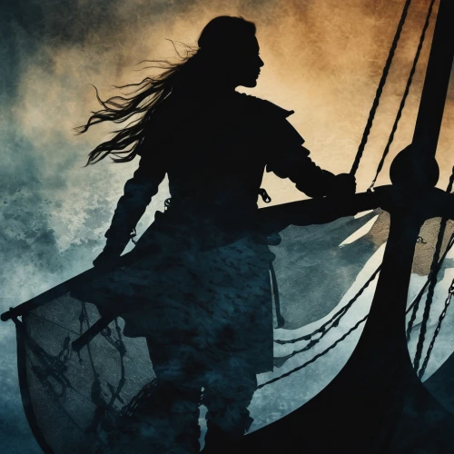 apocalyptica,piracies,clanranald,northmen,vinland,asatru,viking ship,wind warrior,arkona,woman silhouette,lyonesse,warrior woman,blackwall,aegir,thorhild,fisherwoman,aslaug,kahlan,vikings,viking,Photography,General,Fantasy