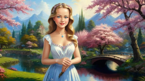 fantasy picture,galadriel,fairy tale character,spring background,eilonwy,margaery,delenn,landscape background,girl in a long dress,princess sofia,celtic woman,lorien,faires,springtime background,fantasy art,fairy queen,margairaz,faerie,ninfa,girl in flowers