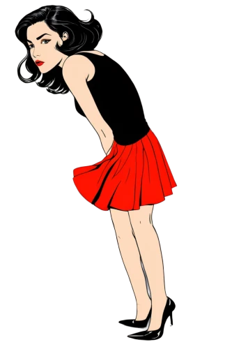 retro 1950's clip art,valentine pin up,retro pin up girl,pin up girl,valentine clip art,valentine day's pin up,christmas pin up girl,pin-up girl,man in red dress,lady in red,red background,light red,red skirt,girl in red dress,premenstrual,on a red background,pin up christmas girl,aradia,bright red,retro pin up girls,Illustration,Vector,Vector 14