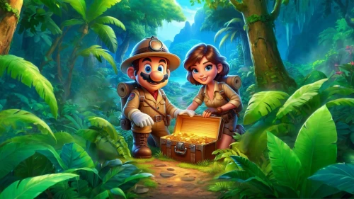 magical adventure,children's background,fairy village,fairy forest,cartoon video game background,girl and boy outdoor,game illustration,treasure hunt,chestnut forest,happy children playing in the forest,forest background,fairy world,spelunkers,forest workers,fairies,scandia gnomes,adventurers,trine,explorers,cute cartoon image