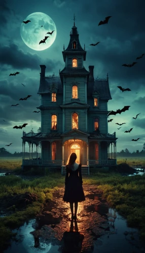 witch house,witch's house,the haunted house,haunted house,haunted castle,fantasy picture,ghost castle,house silhouette,halloween background,bewitched,halloween poster,hauntings,dreamhouse,halloween wallpaper,haunted,halloween scene,halloween and horror,lonely house,haunts,bewitching,Photography,Artistic Photography,Artistic Photography 14