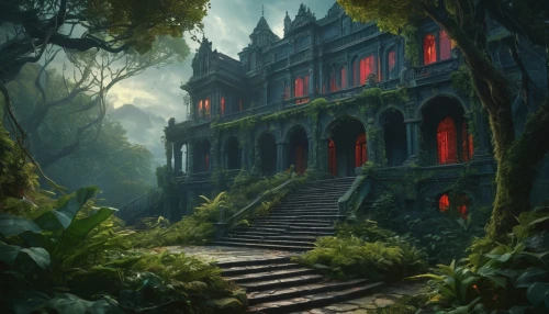 witch's house,house in the forest,the haunted house,forest house,ravenloft,haunted house,witch house,ancient house,ghost castle,haunted castle,the threshold of the house,fantasy picture,castlevania,dreamhouse,hall of the fallen,castle of the corvin,creepy house,haunted cathedral,ravenwood,woolfe,Conceptual Art,Fantasy,Fantasy 05